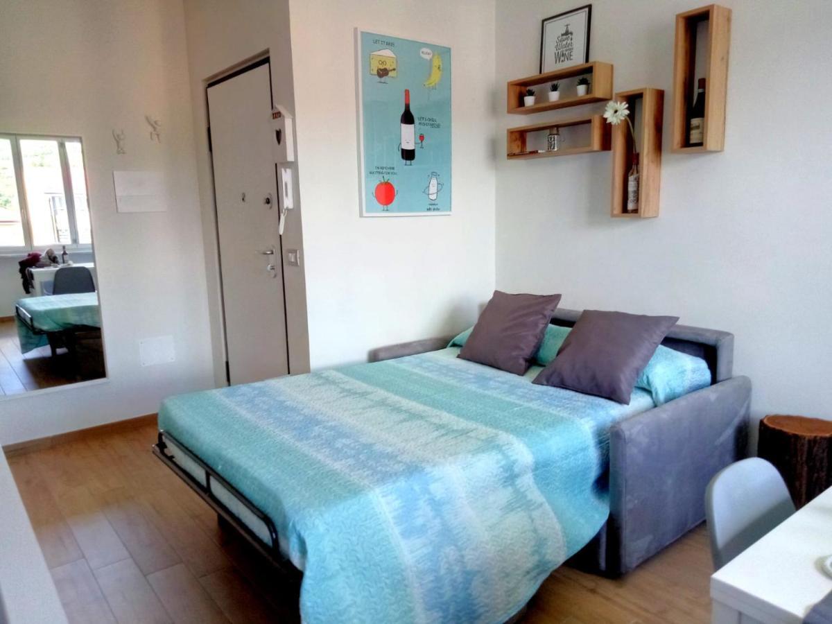 Vinhome Bilocale Con Garage Privato Alba Centro Exteriör bild